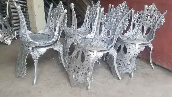 BỘ BÀN GHẾ NHÔM - CHƯA SƠN